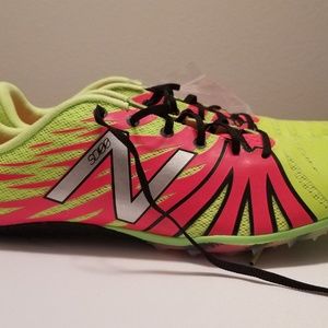 NEW BALANCE SD100YP Lime Green Flame Track Sz 12